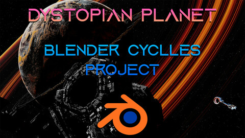 Dystopian Planet for Blender Cycles || Planet Creator