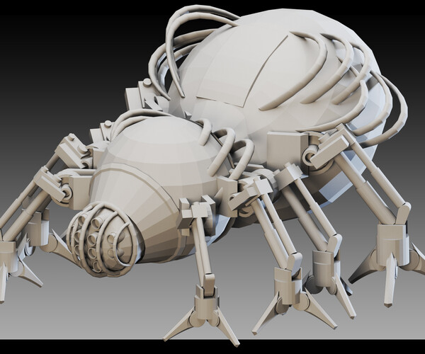 ArtStation - 11 Creature Robots- Vol 03- High detail 3d models | Resources