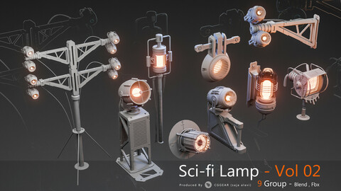 Sci-fi Lamp Vol 02