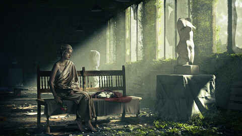 FREE 4K Abandoned Friend Atmospheric Wallpaper