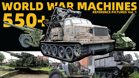 World War Machines Reference images 550+