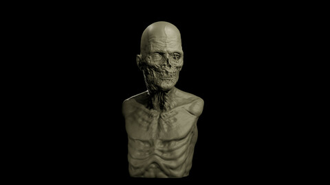Zombie 3d Print File
