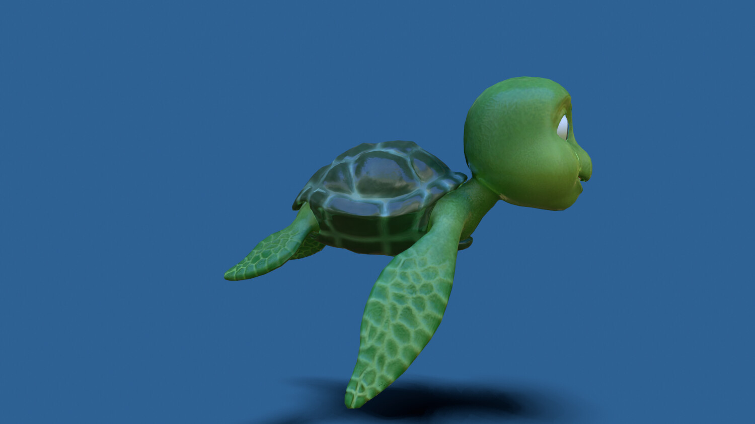 ArtStation - cartoon sea turtle | Game Assets