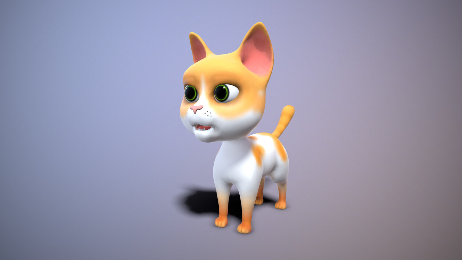 ArtStation - cartoon cat | Game Assets