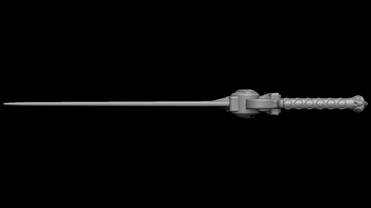 3D PRINTABLE THUNDERCATS SWORD OF OMENS - LION-O SWORD