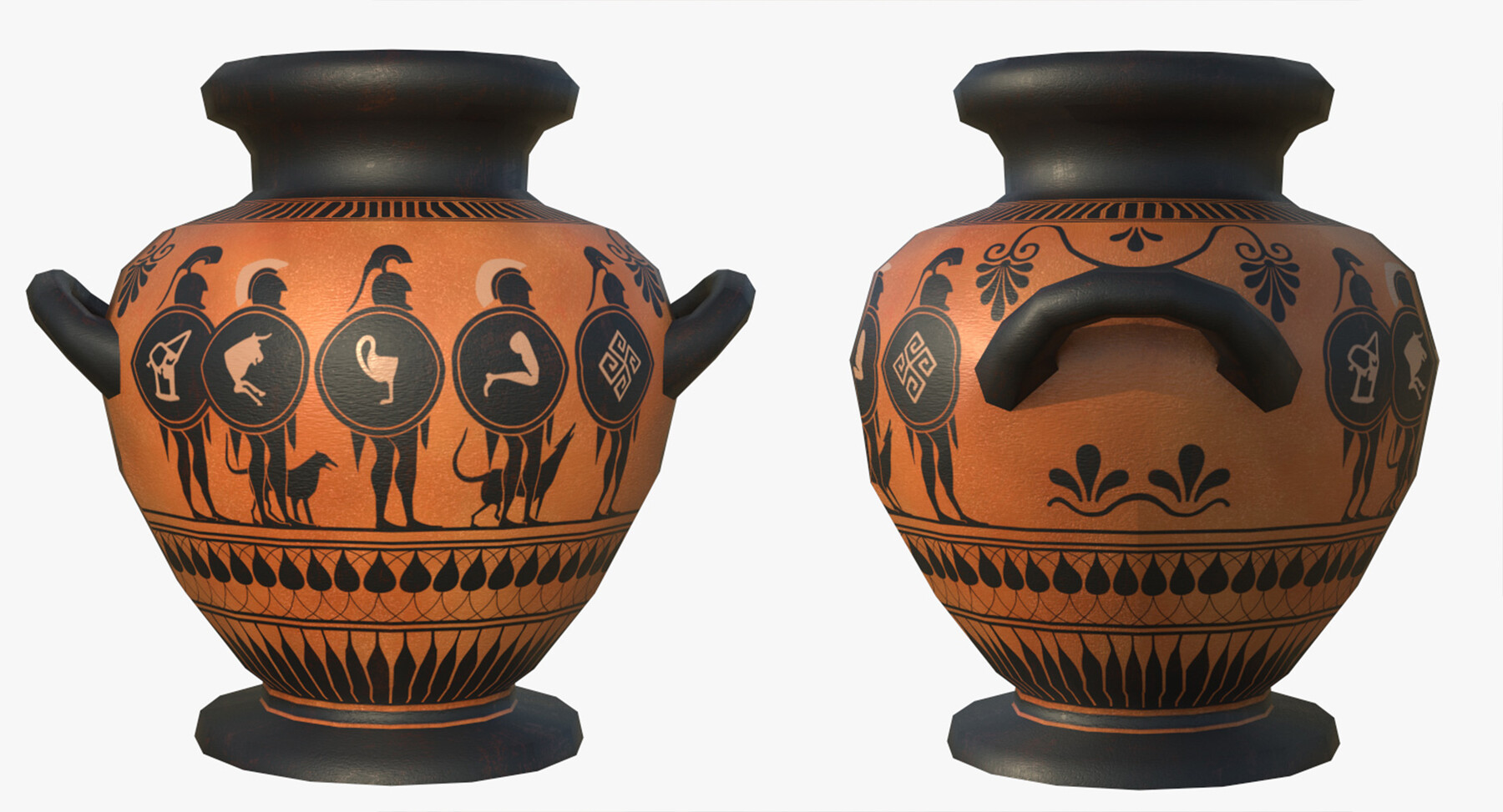 ArtStation - Greek Stamnos Vase | Game Assets