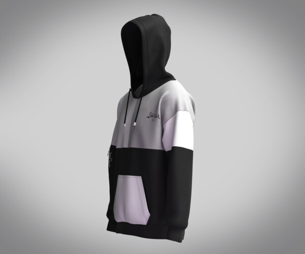 Needs Some Logic Color Block Hoodie main image 0