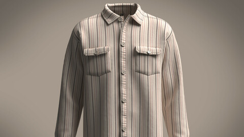 Shirt Corduroy Stripe