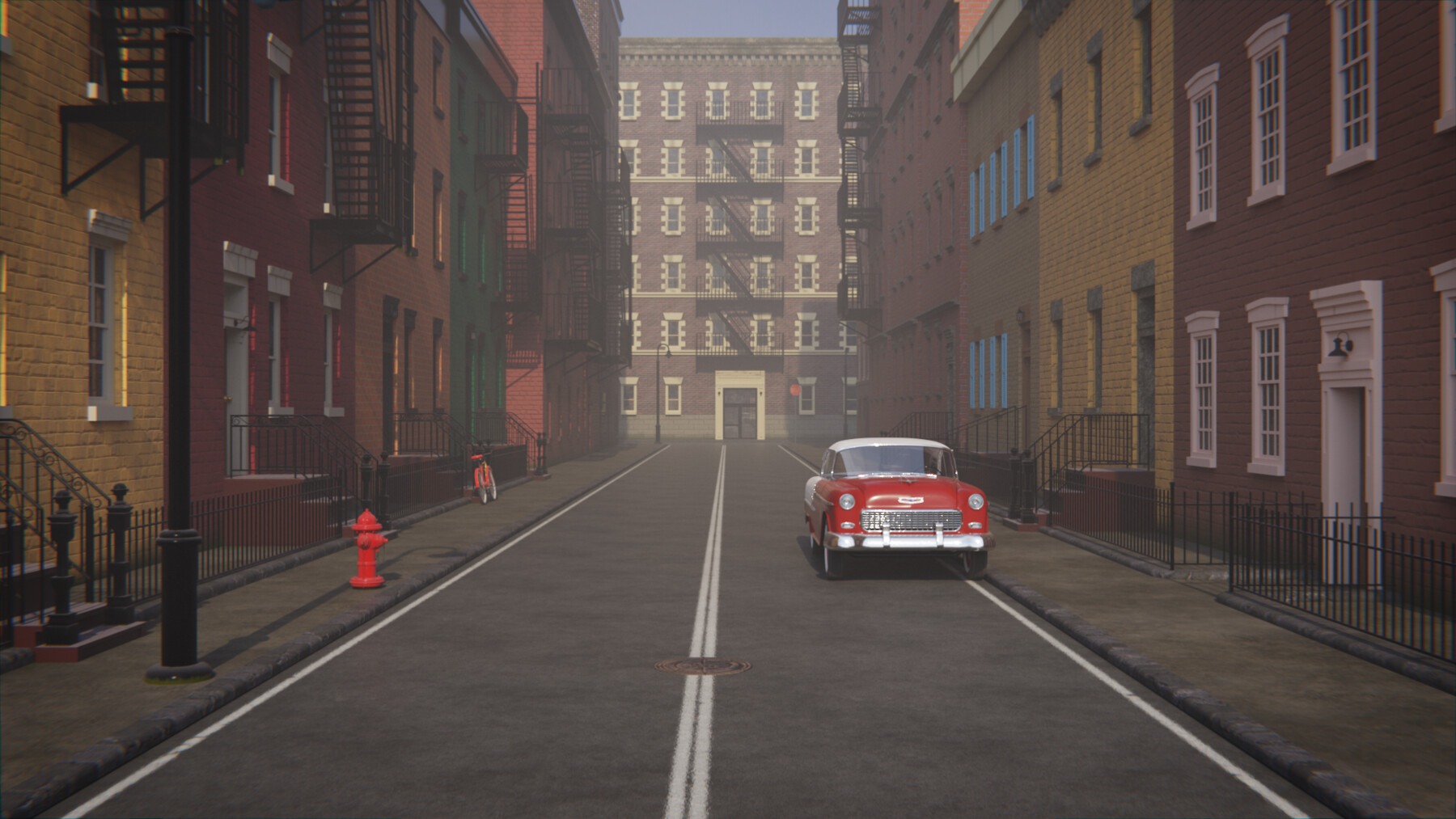 ArtStation - New York Street 3d Scene | Resources