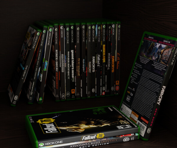 ArtStation Entertainment Center Game Assets