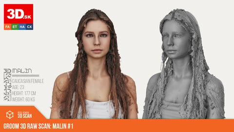 Groom 3D Reference | Malin #1