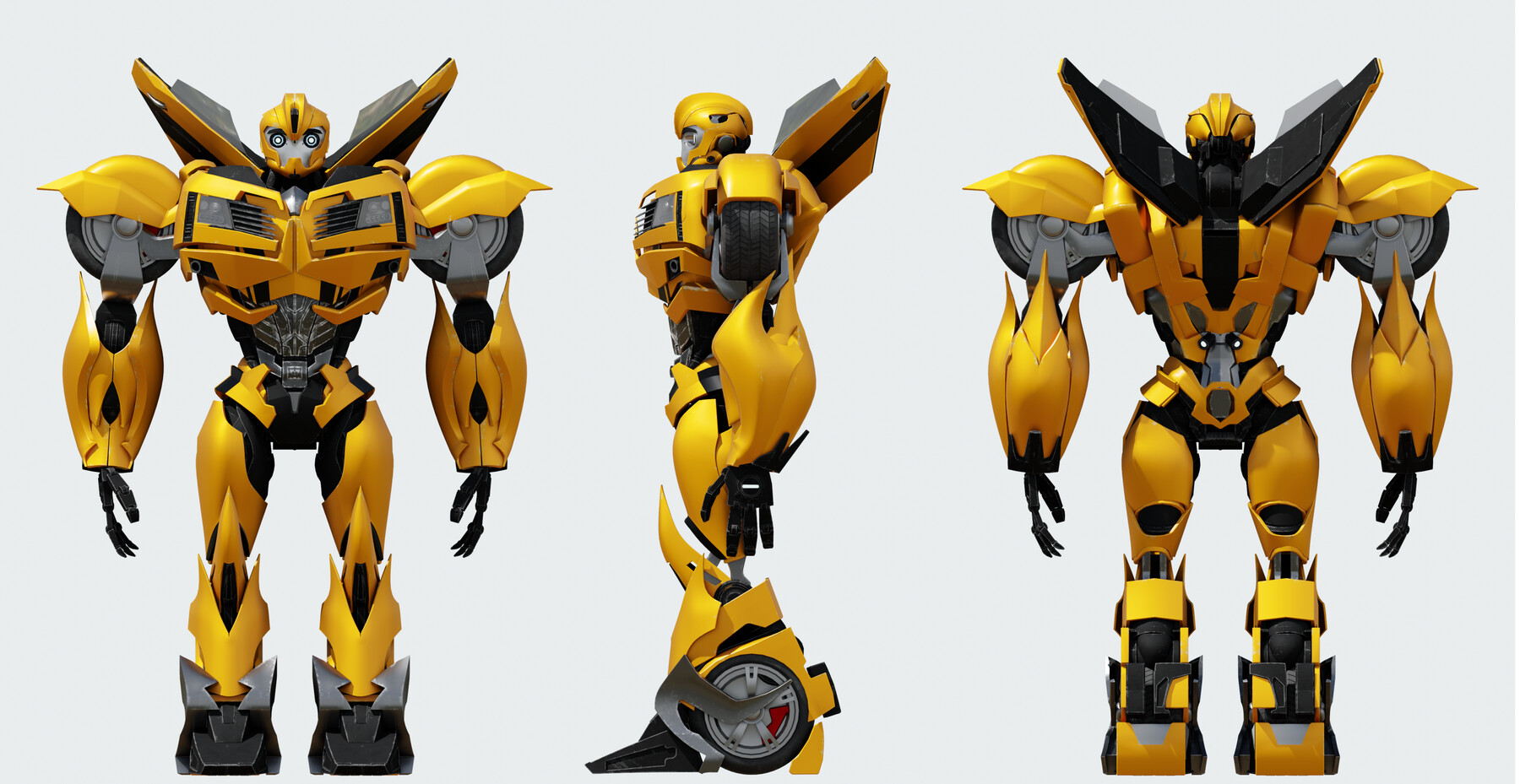 Bumblebee Transformers Prime | 3D model