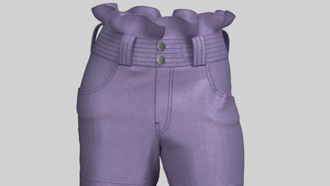 Metaverse-Ladies Short Pant