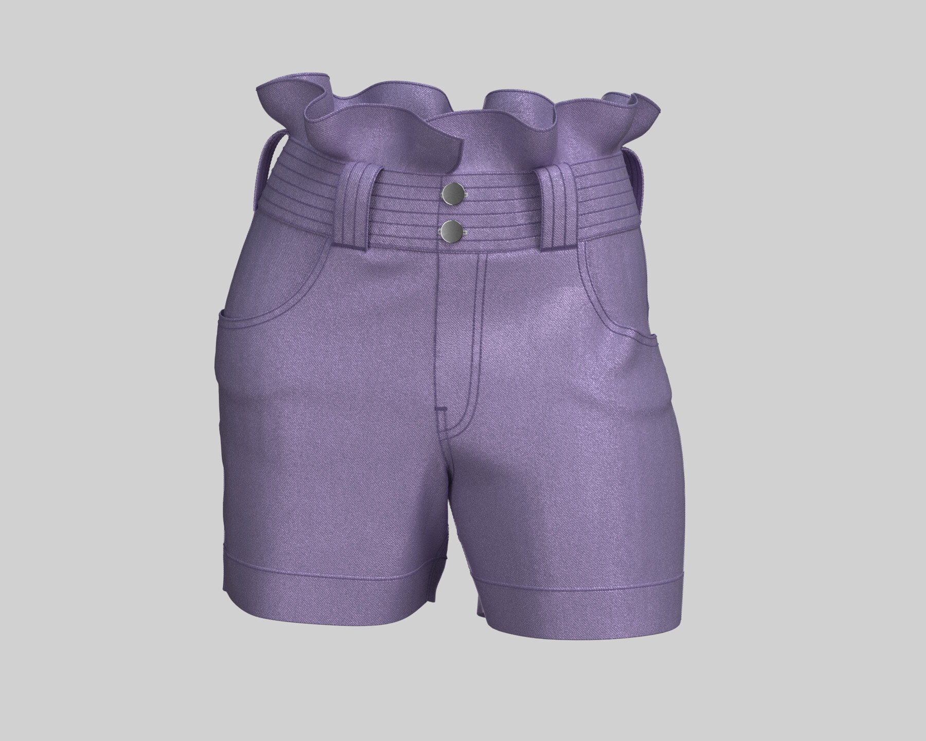 ArtStation Metaverse-Ladies Short Pant Resources