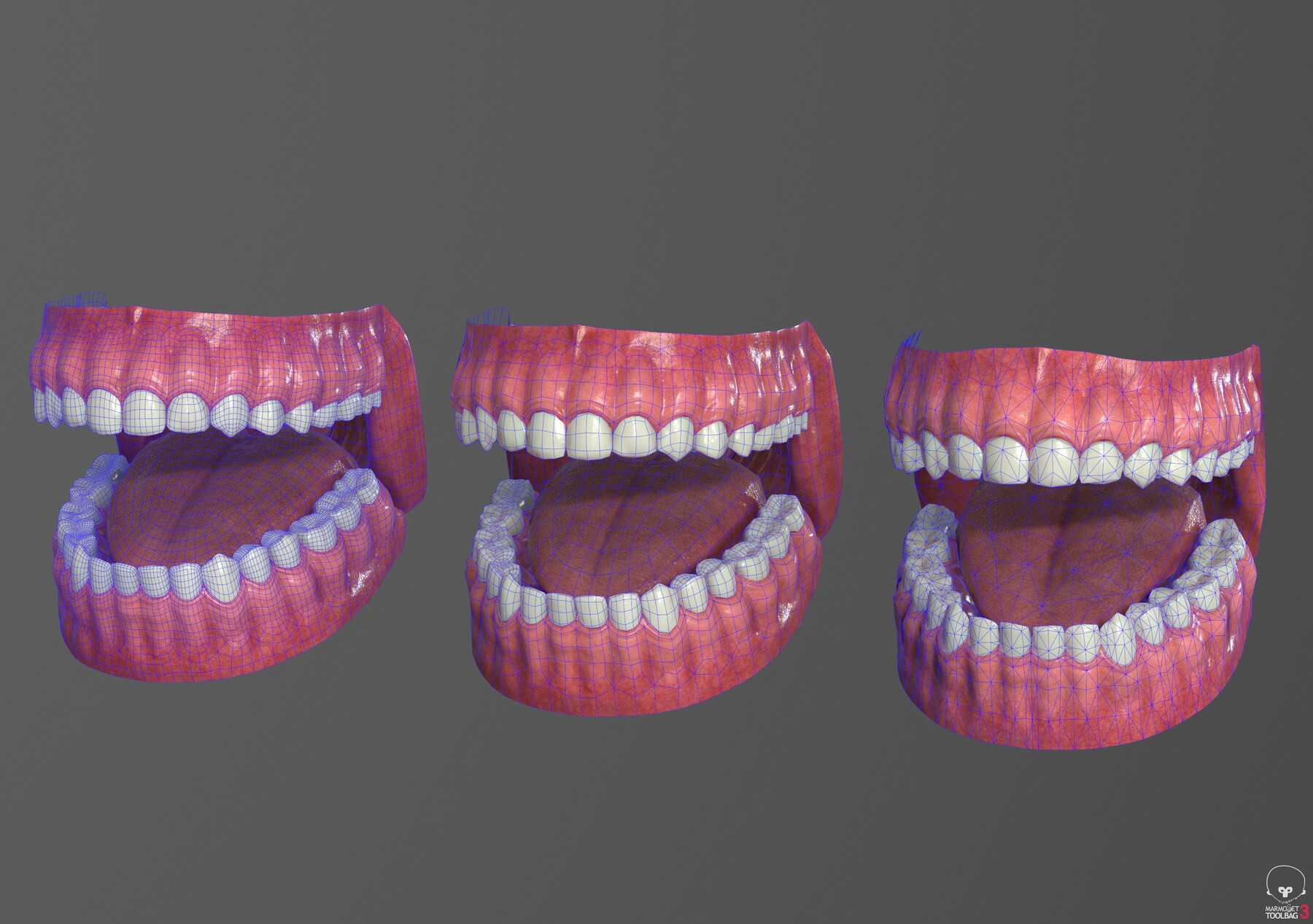 artstation-human-teeth-model-game-assets