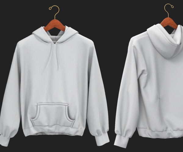 ArtStation - 4 Hoodies Projects | MARVELOUS DESIGNER - CLO3D | Same ...