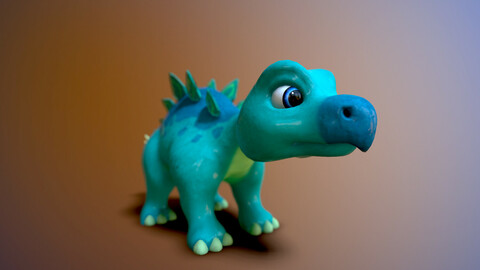baby stegosaur