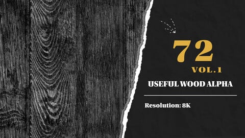 72 High Quality (8K) Useful Wood Stencil Imperfection vol.1