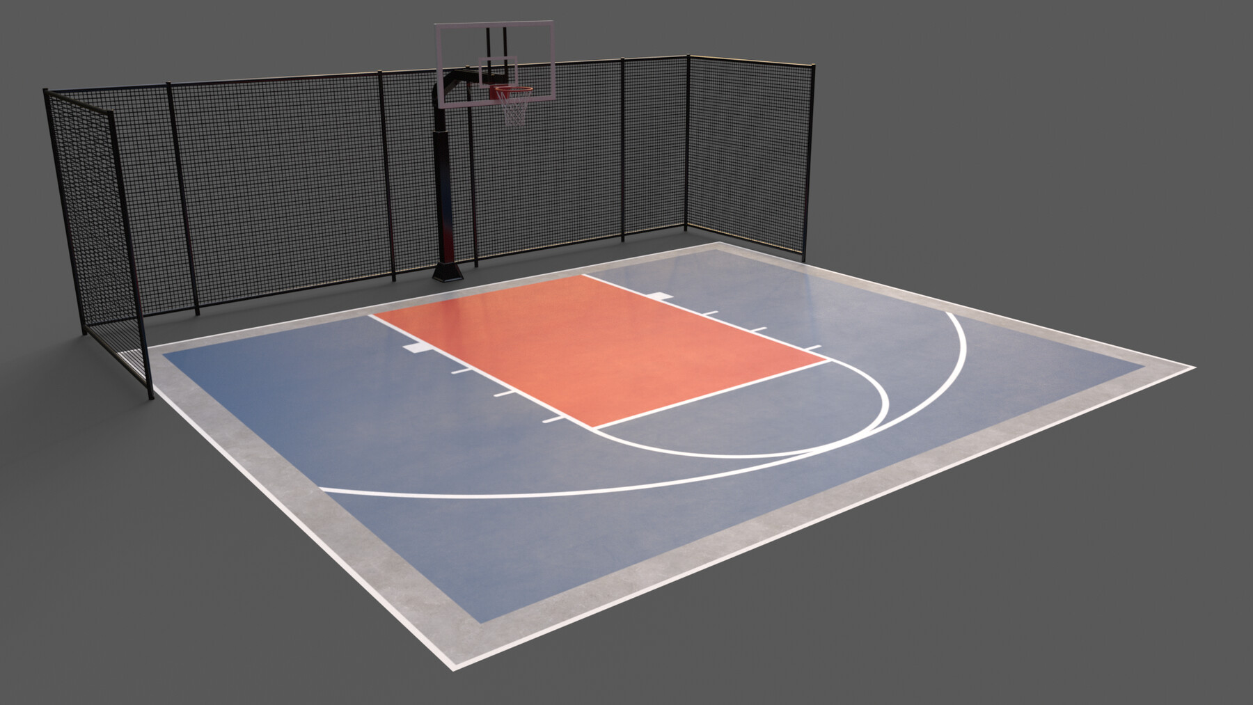 ArtStation - Basketball Court