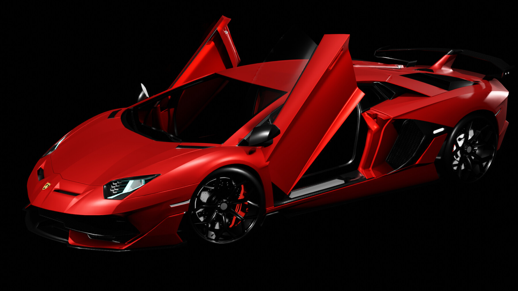 ArtStation - LAMBORGHINI AVENTADOR 770 HP GAME READY LOW POLY MODEL ...