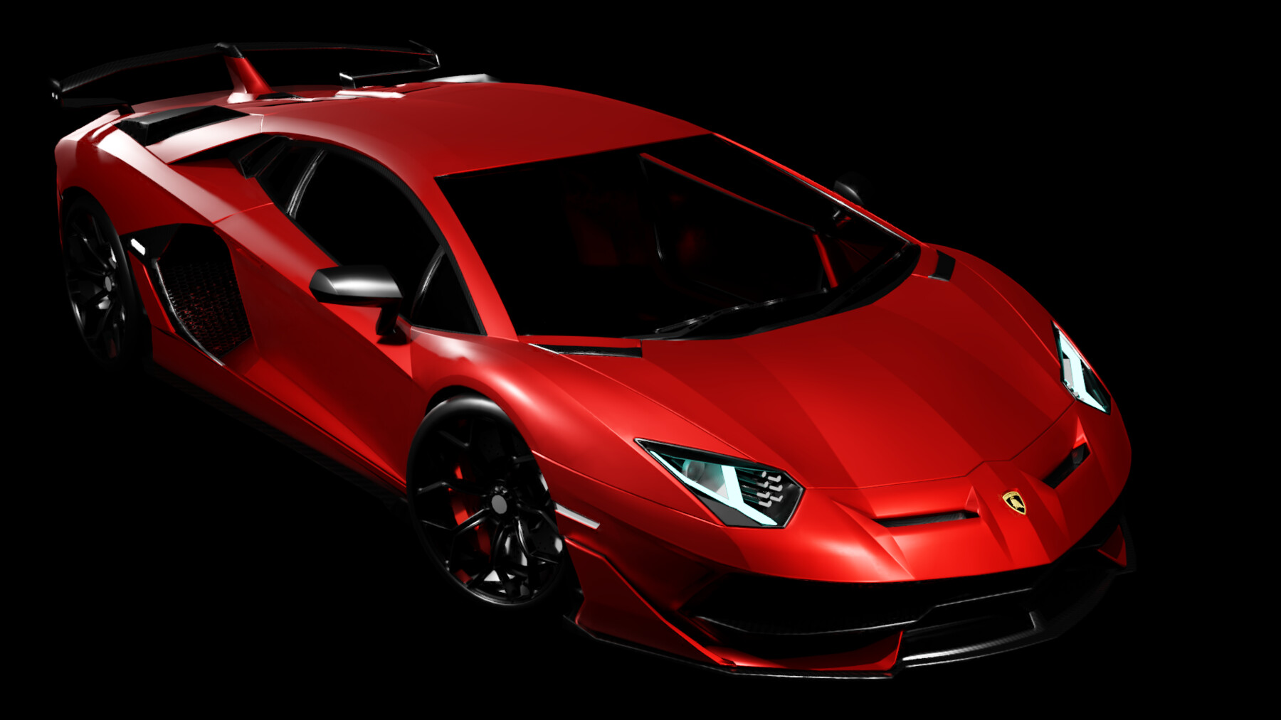 ArtStation - LAMBORGHINI AVENTADOR 770 HP GAME READY LOW POLY MODEL ...