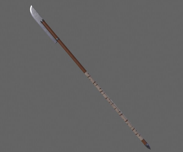 Artstation - Pbr Polearm V3c 