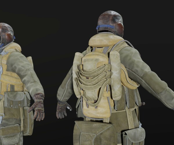 ArtStation - WWII US Paratrooper // Study