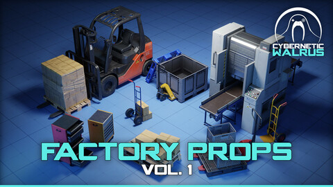 Factory/Warehouse Props Vol 1.