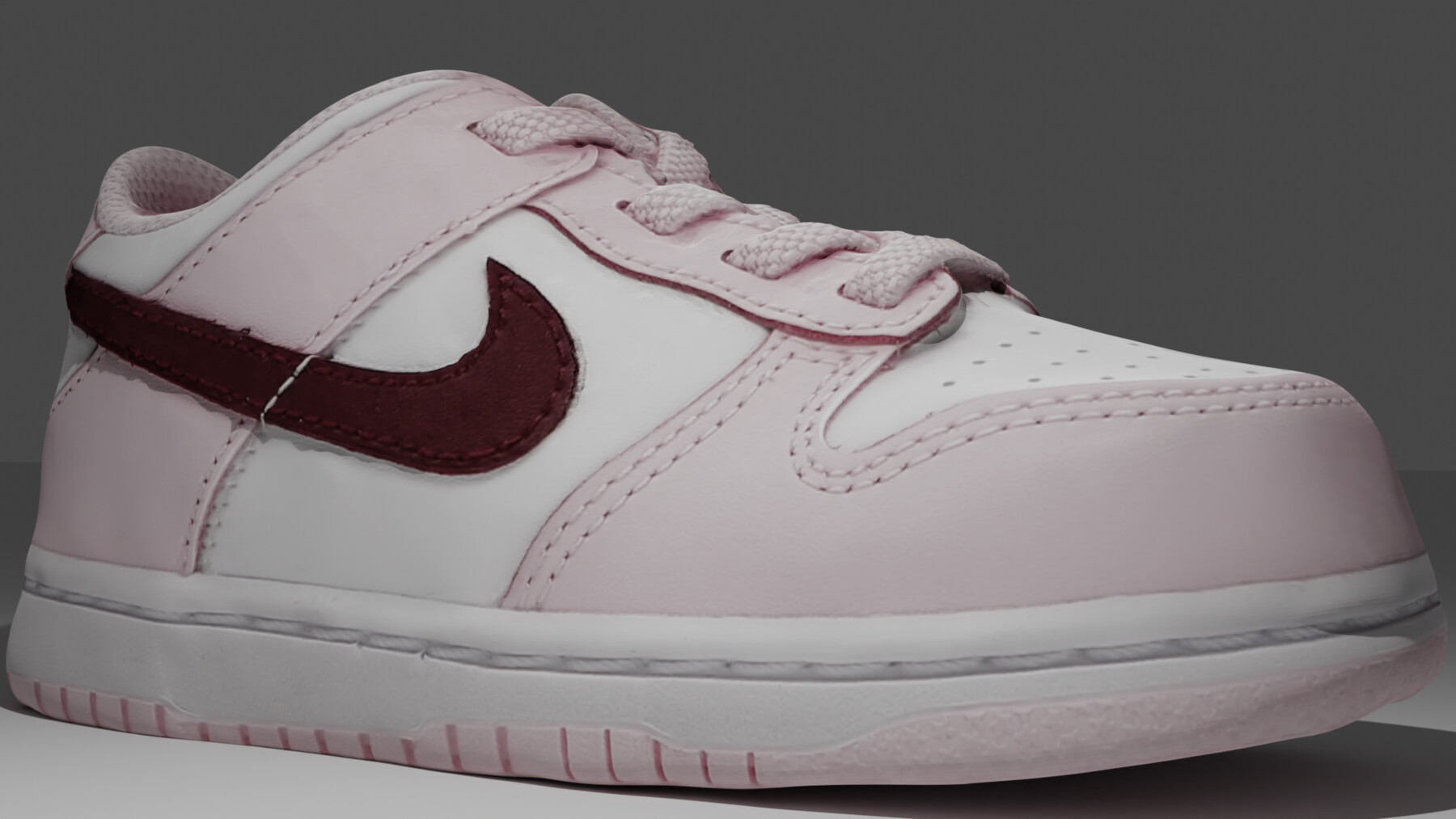 dunk pink red