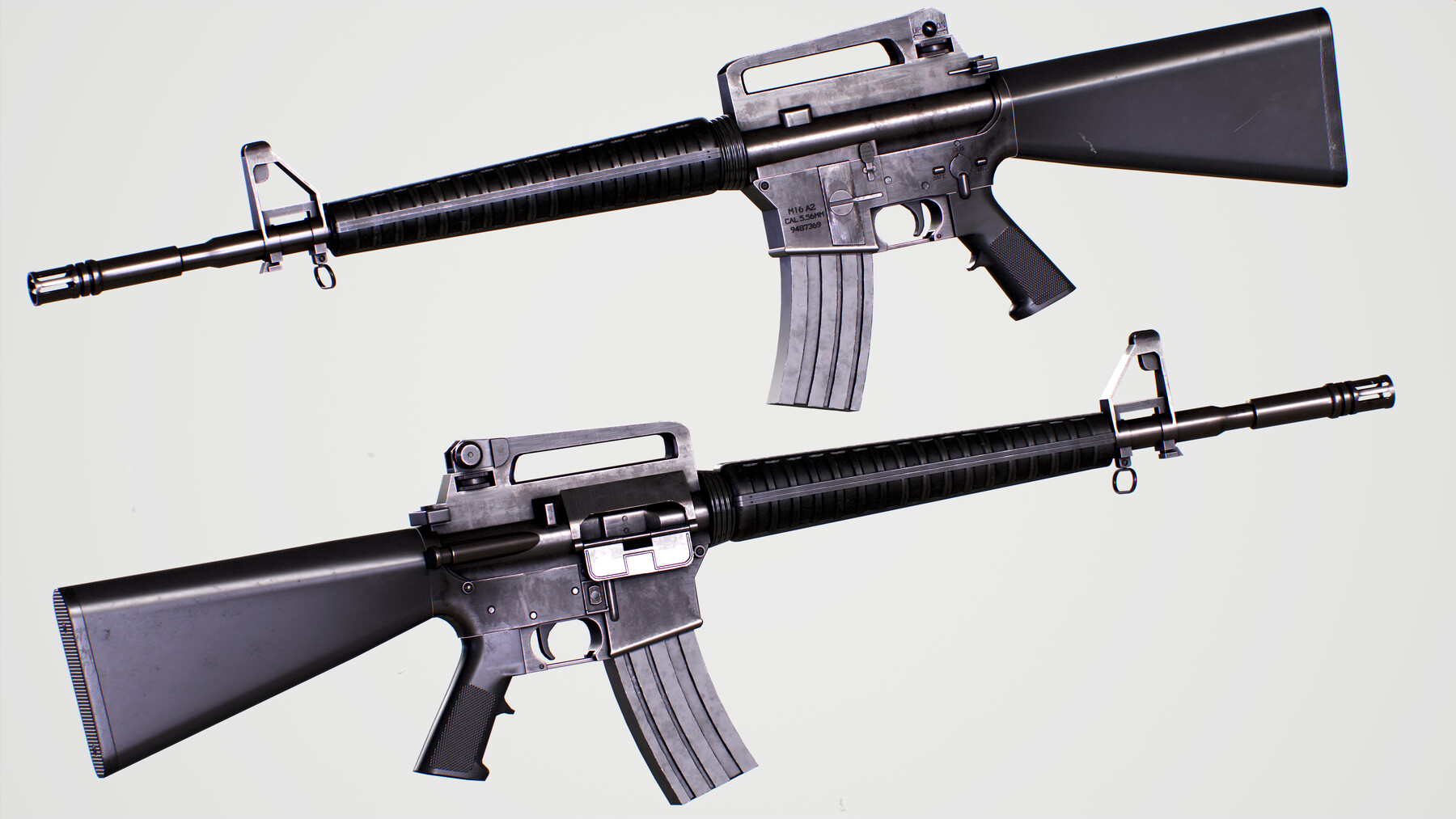 ArtStation - M16A2 | Game Assets