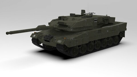 Leopard 2A6 Tank