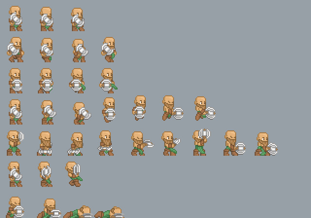 ArtStation - Side View Characters Set | Game Assets