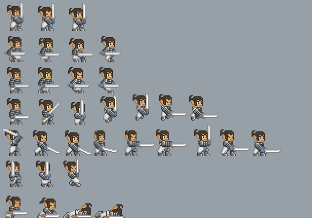 ArtStation - Side View Characters Set | Game Assets