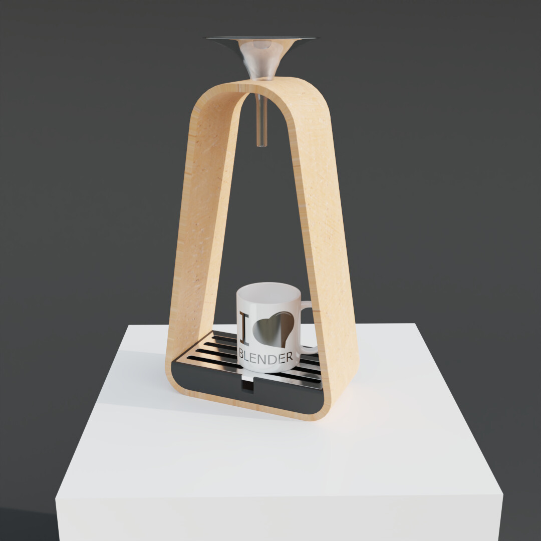 ArtStation Wood Coffee Maker Resources