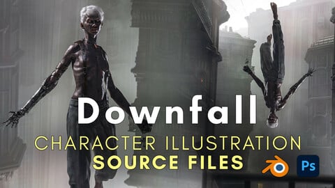 Downfall - Character Illustration Source Files