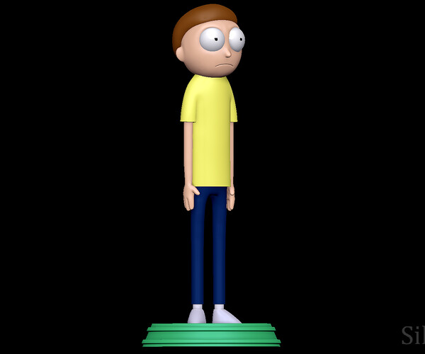 ArtStation - Morty Smith - Rick and Morty 3D print model | Resources