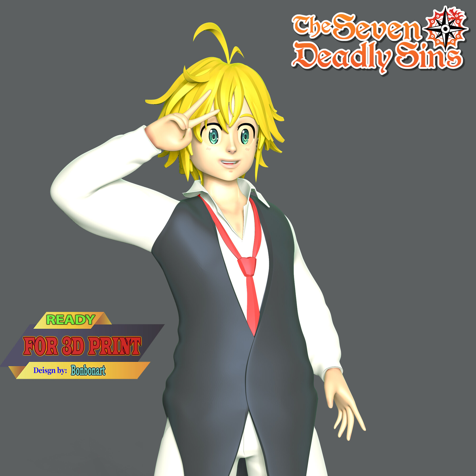 ArtStation - Meliodas - The Seven Deadly Sins | Resources