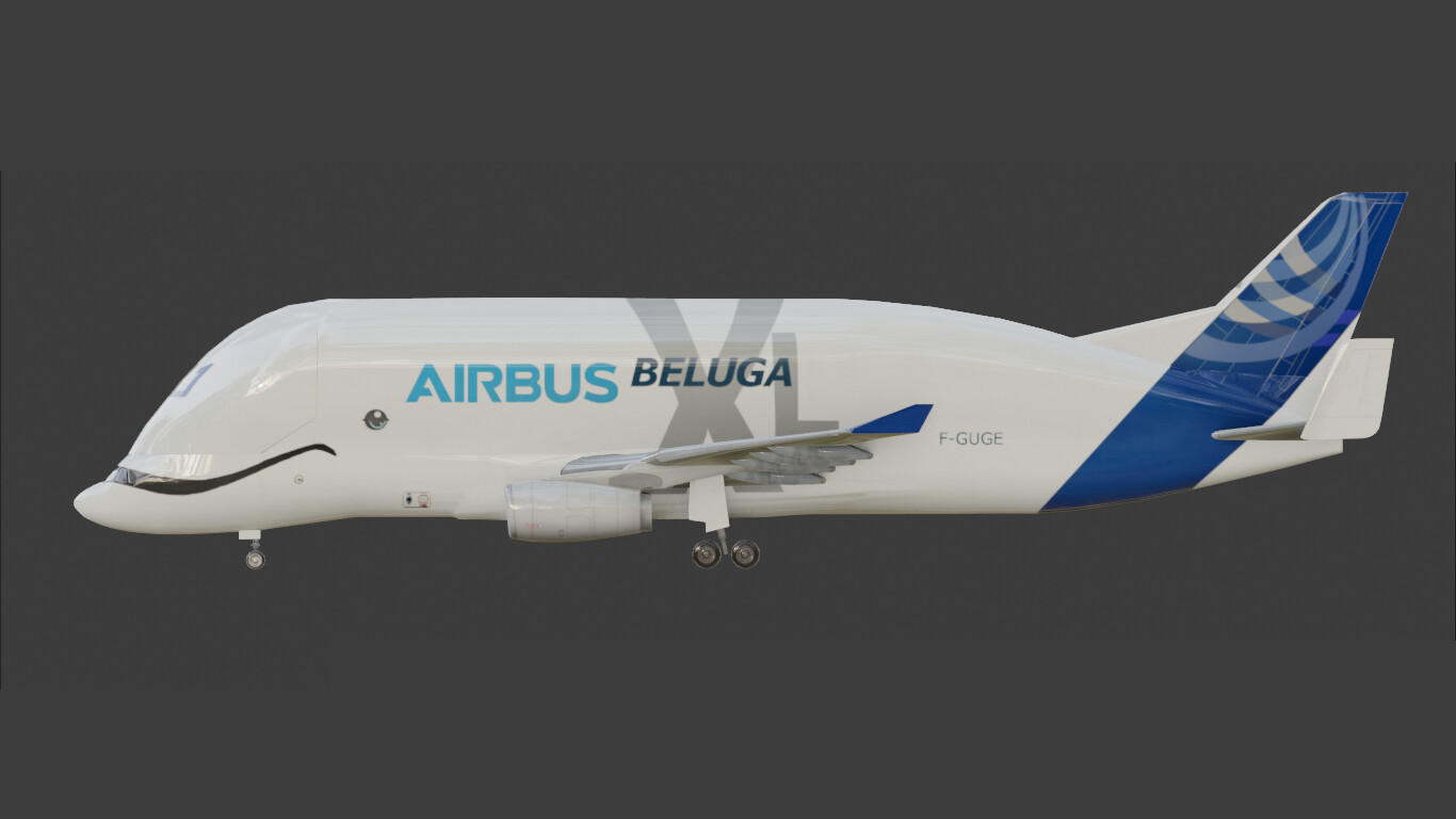 ArtStation - ANIMATED AIRBUS BELUGA XL | Resources