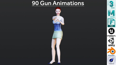 90 GUN ANIMATIONS
