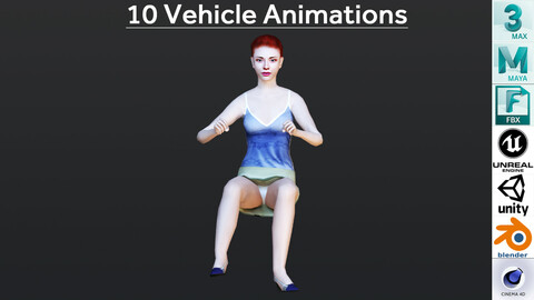 10 VEHICLE ANIMATIONS