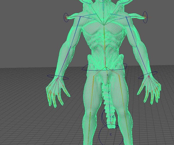 ArtStation - Rigged Alien Redesign | Resources