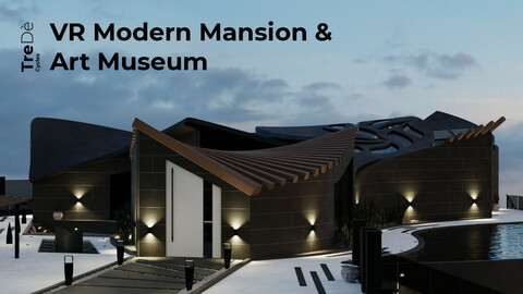 VR Modern Mansion & Art Museum