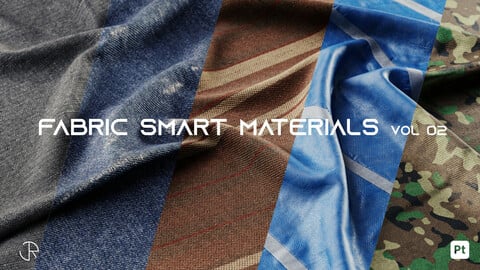 High-Detailed Fabric Smart Materials for Substance Pianter vol 02