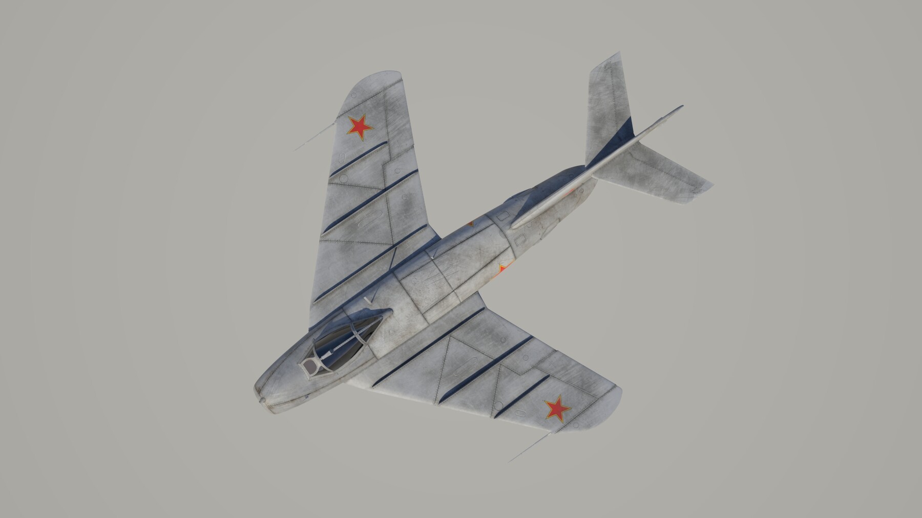 ArtStation - Mig15 Fighter | Game Assets