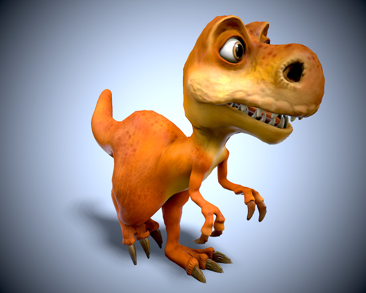 ArtStation - cartoon baby dinosaur | Game Assets