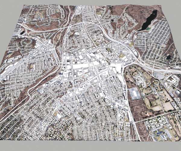 ArtStation Cityscape White Plains New York United States Resources