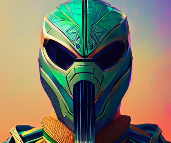 ArtStation - Suit Wakanda armor stylized helmet | Artworks