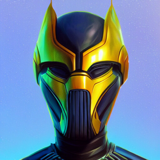 ArtStation - Suit Wakanda armor stylized helmet | Artworks