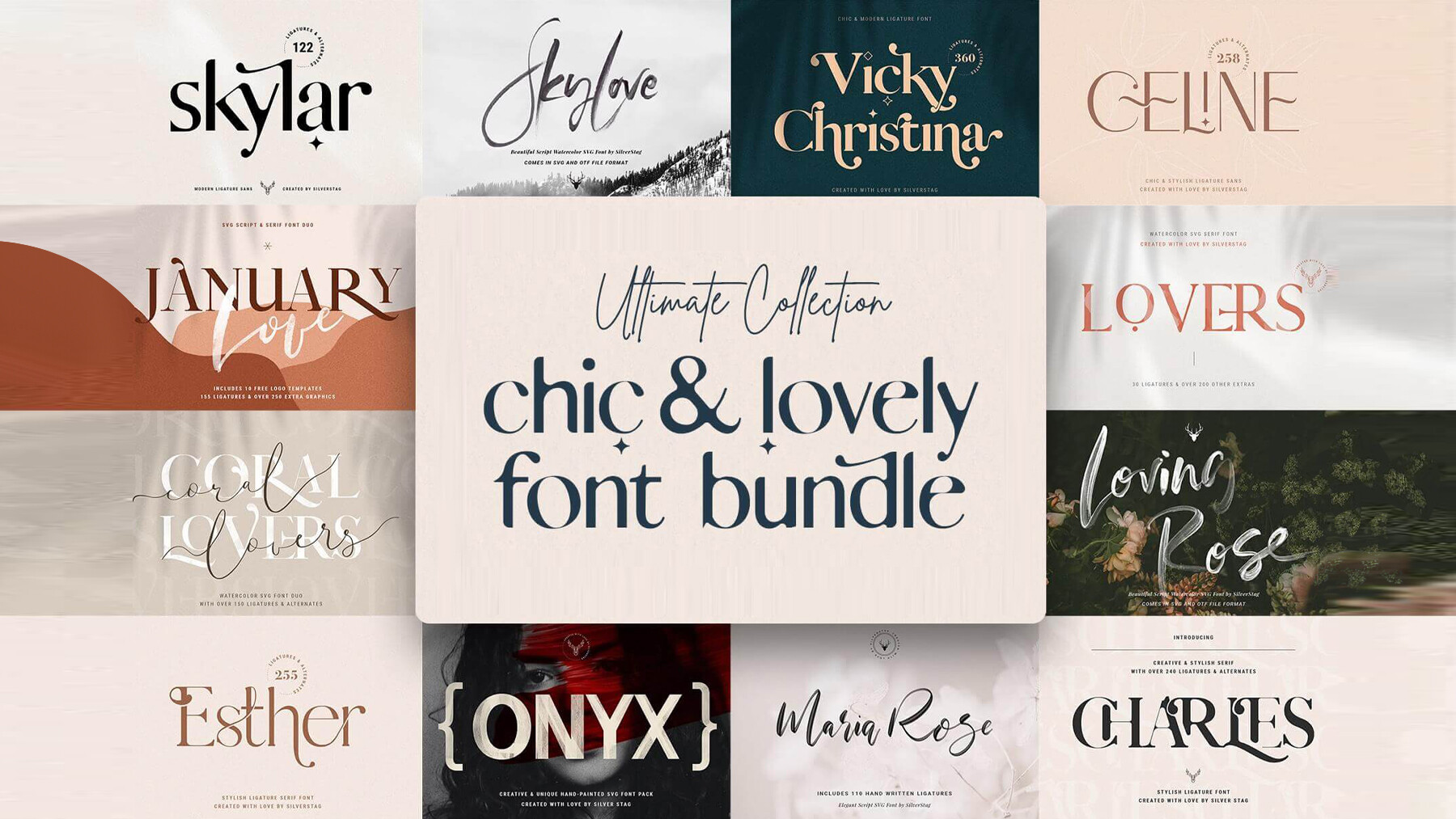 ArtStation - 10,000+ Professional Fonts | Artworks