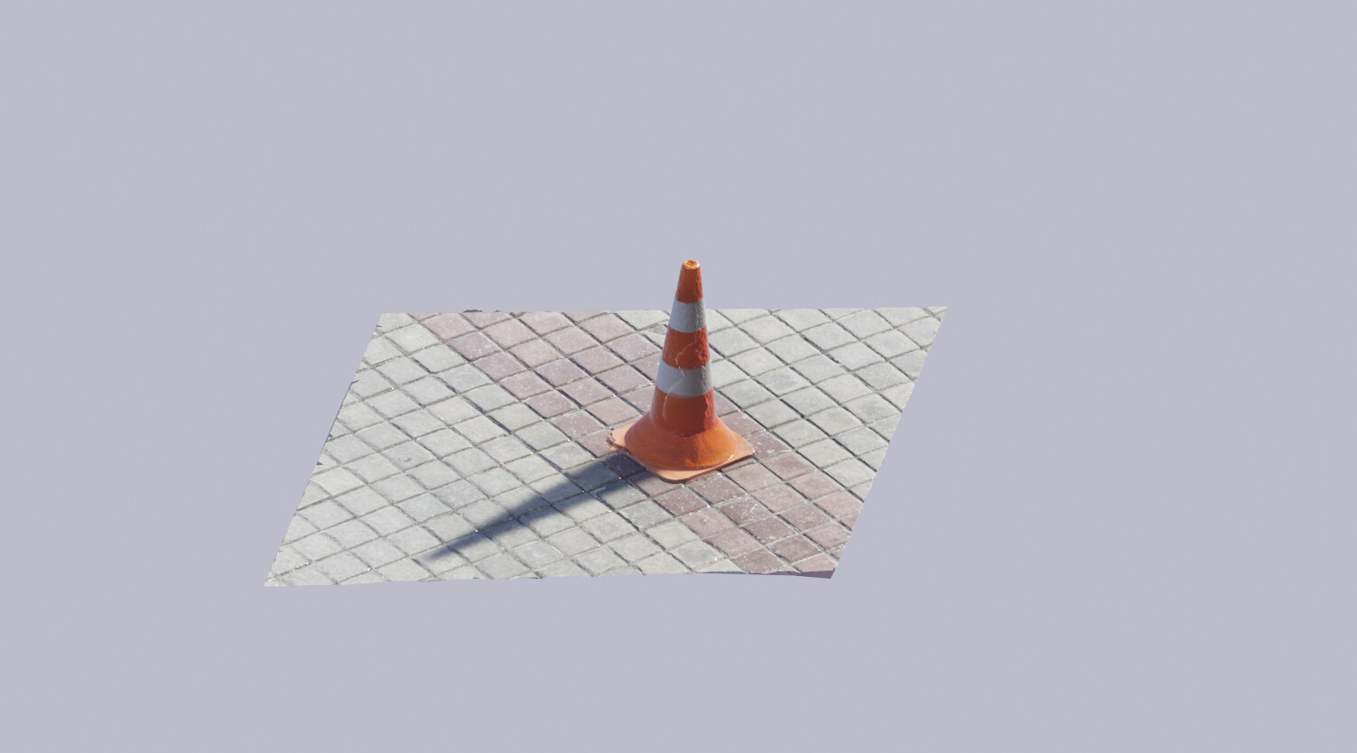 ArtStation Traffic cone_RAW SCAN Resources